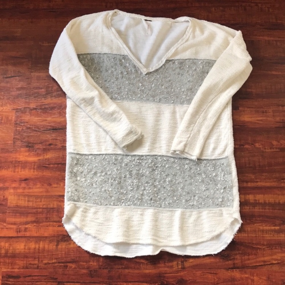 Free People Sequin Sweater Dress - Picture 2 of 4